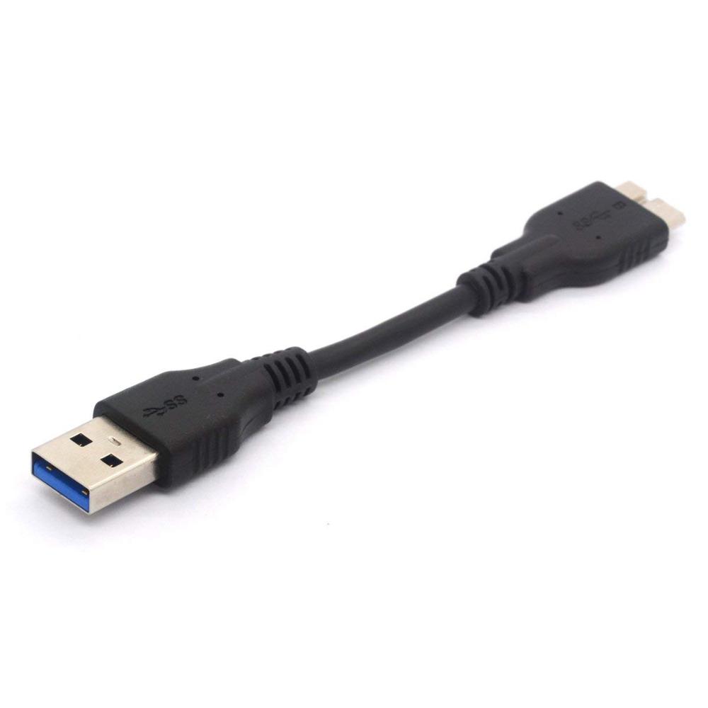 Micro USB 3,0 к USB кабель для HDD-черный 30 см 1 м 1,5 м 1,8 м 3 м 5 м