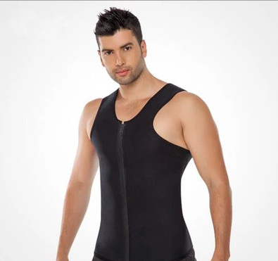 Y492 мужской спортивный жилет тонкий корсет похудение Body Shaper брюшной корсет