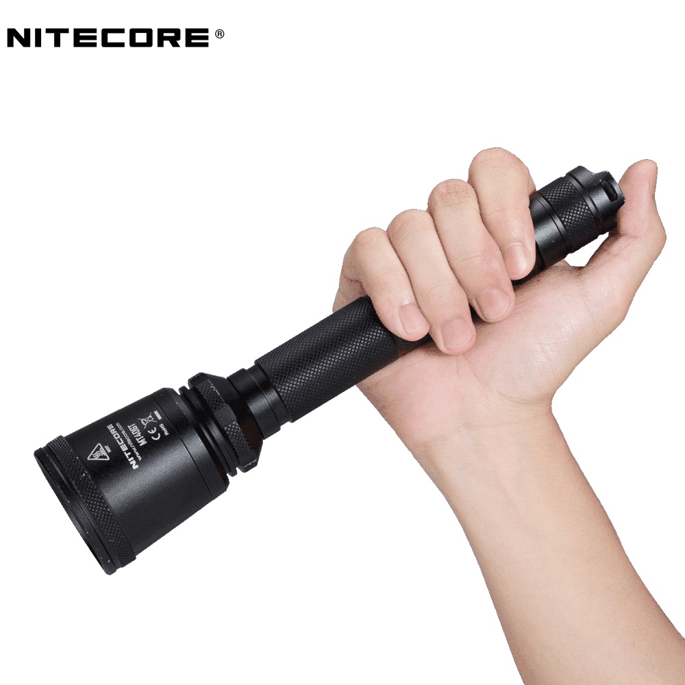 Nitecore MT40GT CR123 18650 XP-L HI V3 светодиодов 618 м 1000 люмен IPX8 тактический светодиодный фонарик