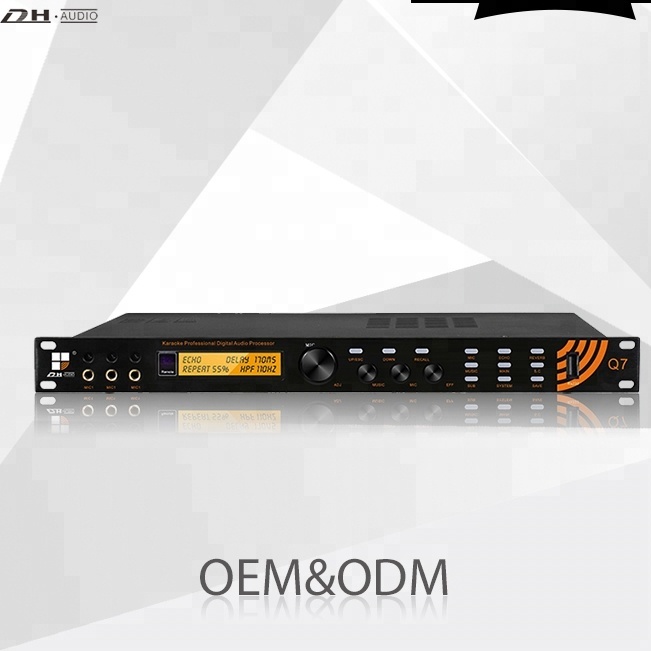 Hot sale karaoke machine as DJ sound system good price pro DSP audio processor