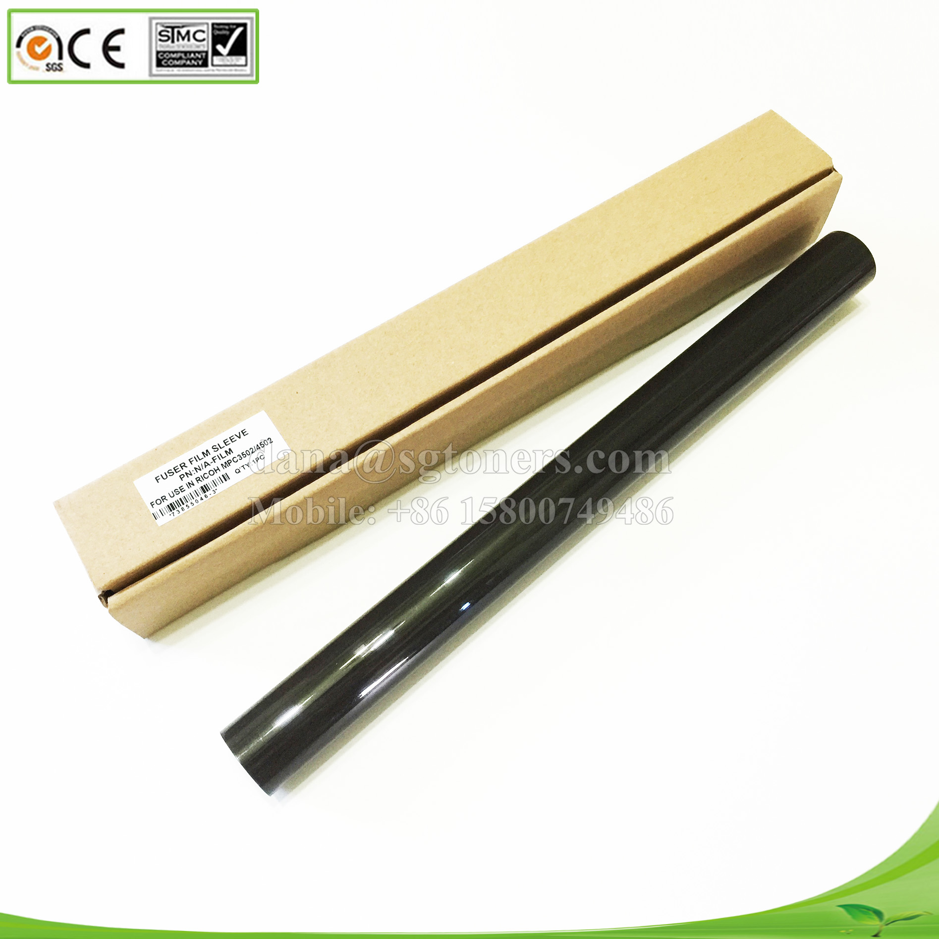 D142-4082 Fuser ремень для Ricoh Aficio MPC 3502 3002 4502 5502 6002 фиксирующий пленочный рукав