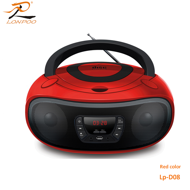 Мини портативный Радио cd boombox