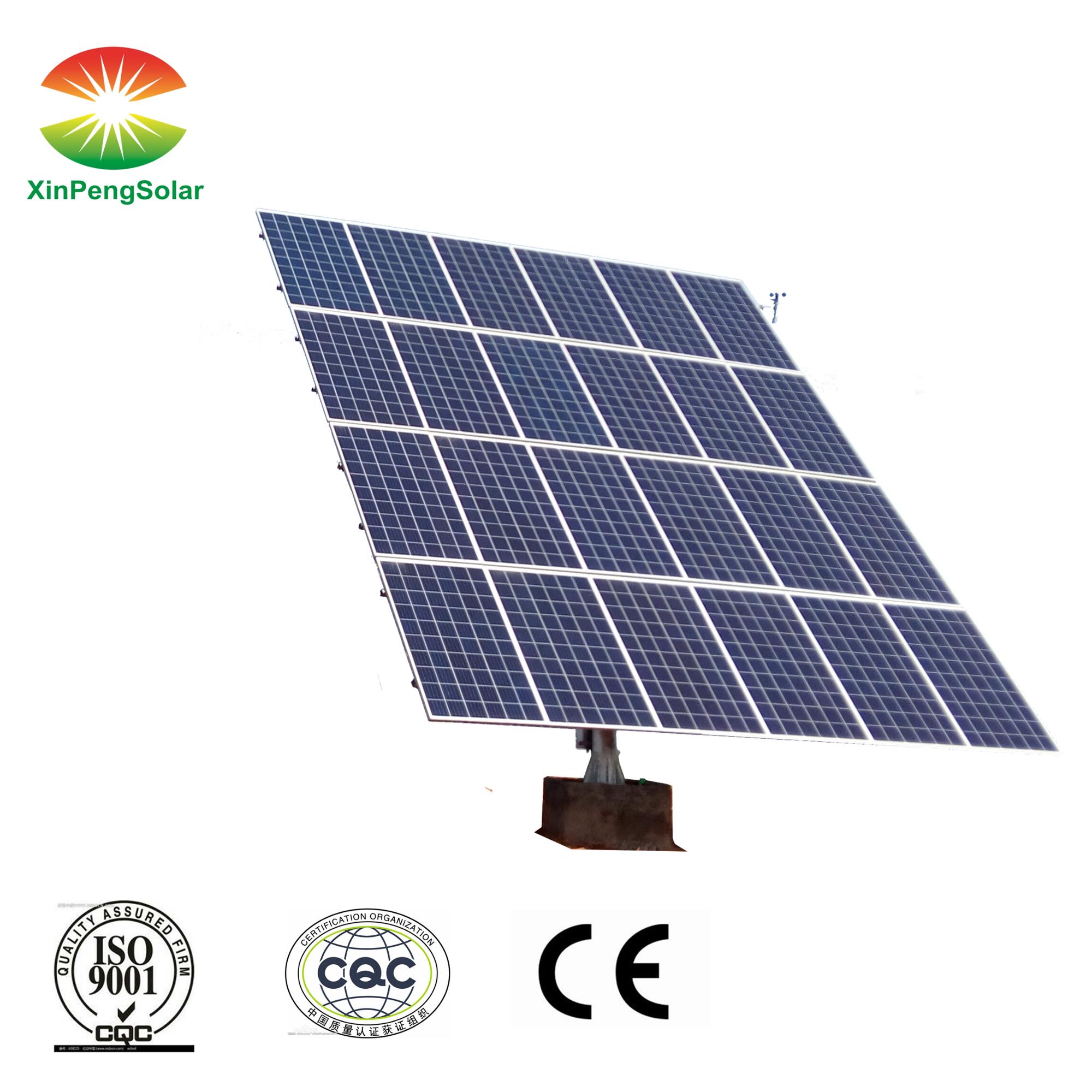 7KW двойной осевой Солнечный трекер