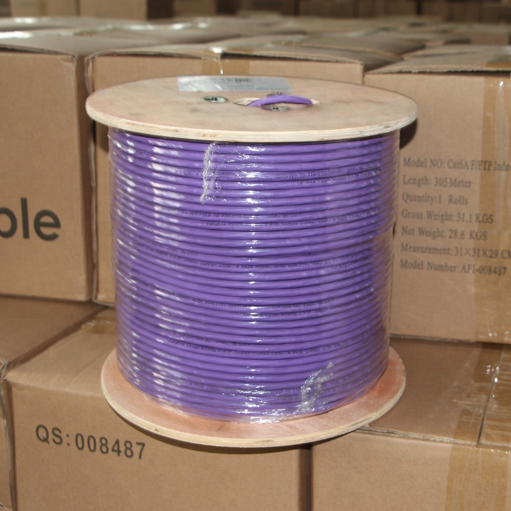 FTP cat 6 компьютерная катушка сетевой кабель цветной код