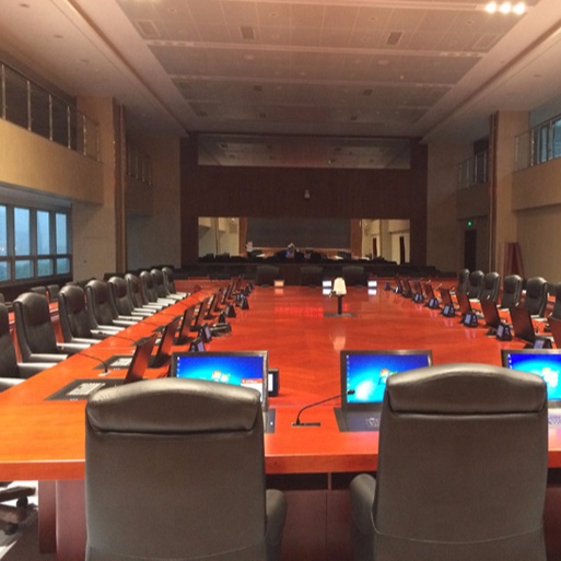 Electronic drop down tv lift HD screen Flip Up Lcd Monitor Lift For Digital Conference System