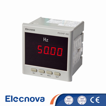 PD194F-9K1 96*96 мм Светодиодная панель Цифровой дисплей ac Частота Гц метр с modbus