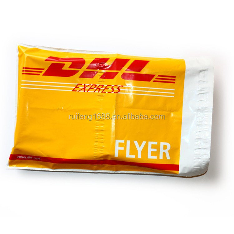 Производство SF DHL, пластиковые почтовые пакеты, курьерские экспресс-пакеты, упаковка в пластик с прозрачным карманом