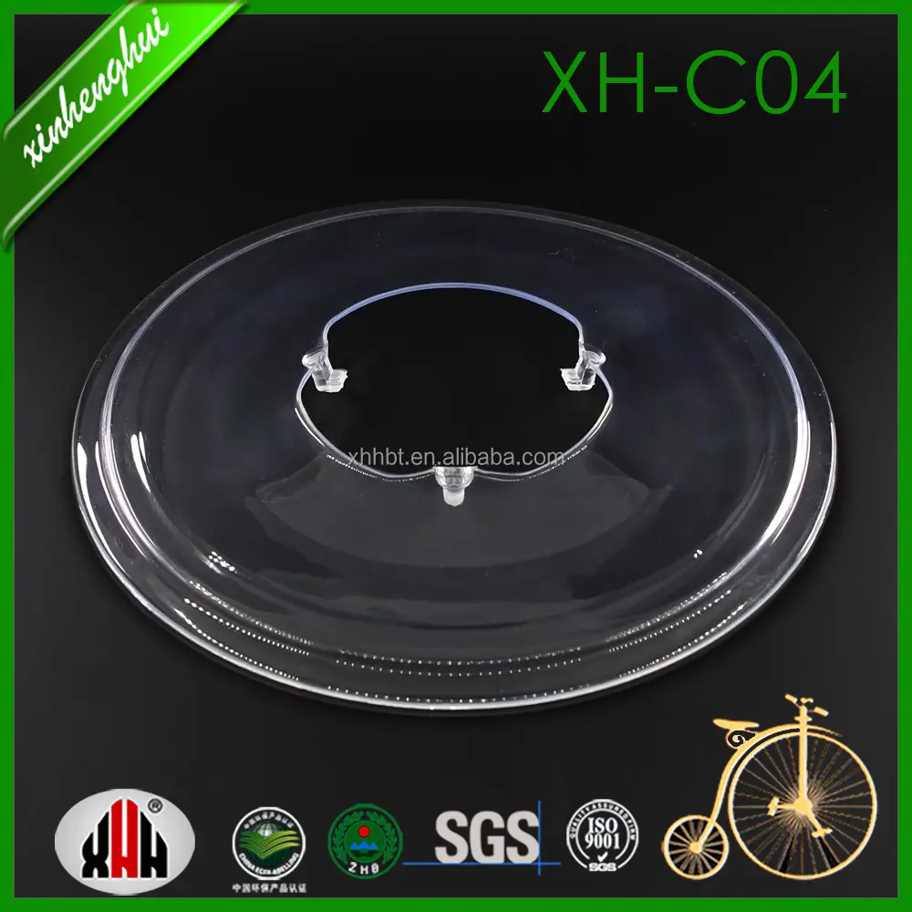 XH-C04 Bike Or Bicycle's Spoke Or Freewheel Protector Plate In Transparent With 4 Claw