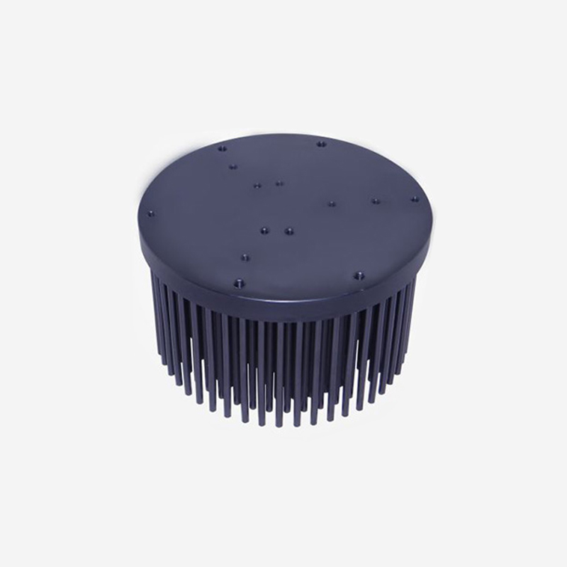 OEM Aluminum pre-drilled cold forging pin fin heatsink for CXB3590 led holder