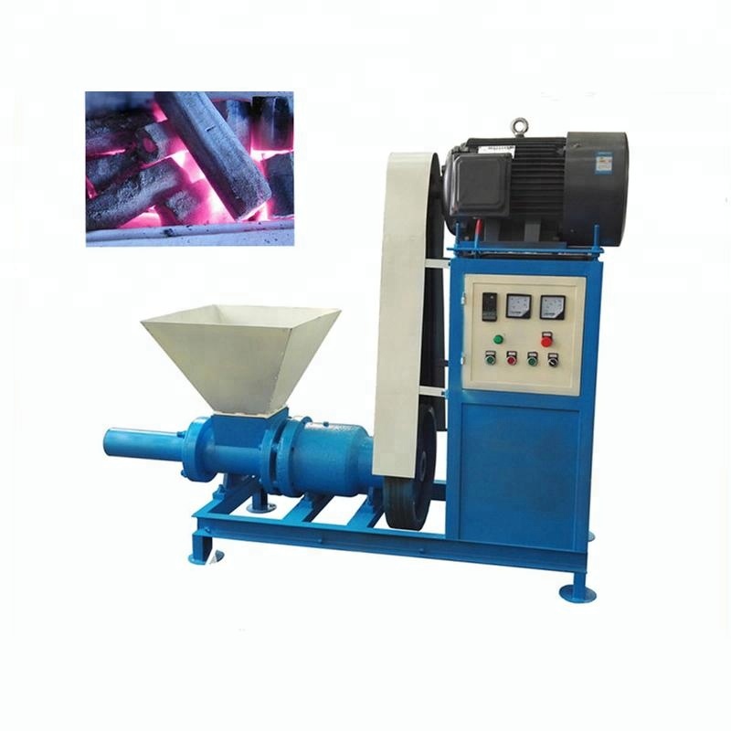 Olive pomace jute sticks stick charcoal briquette making machine