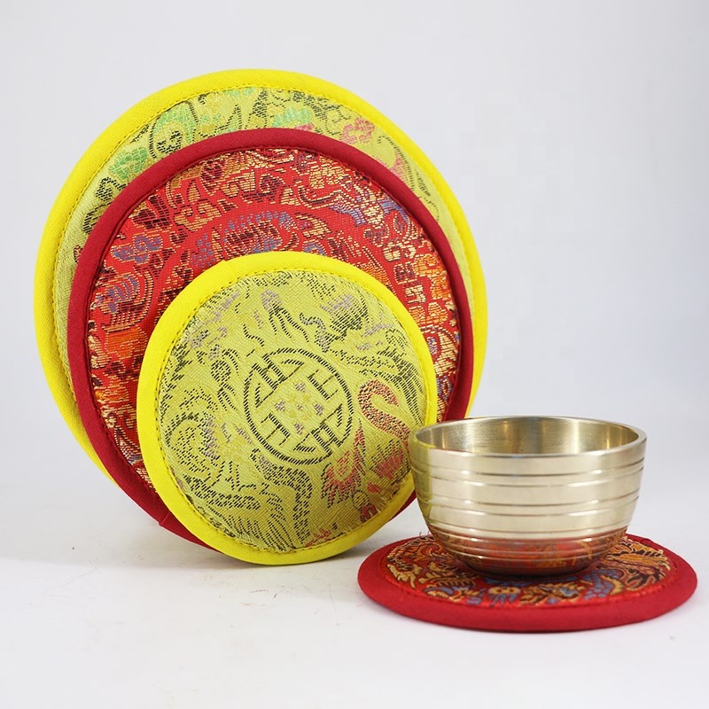 Singing Bowl pillow Accessories Teapot coffee cup cushion