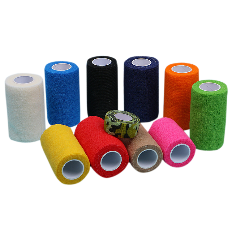 All kinds of Cohesive Flexible Elastic Bandage for animal use vet wrap