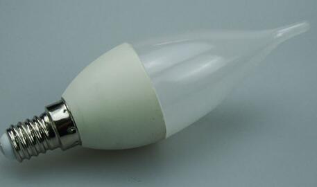 LED candel C37 пластиковая Лампа boday 3W 5W