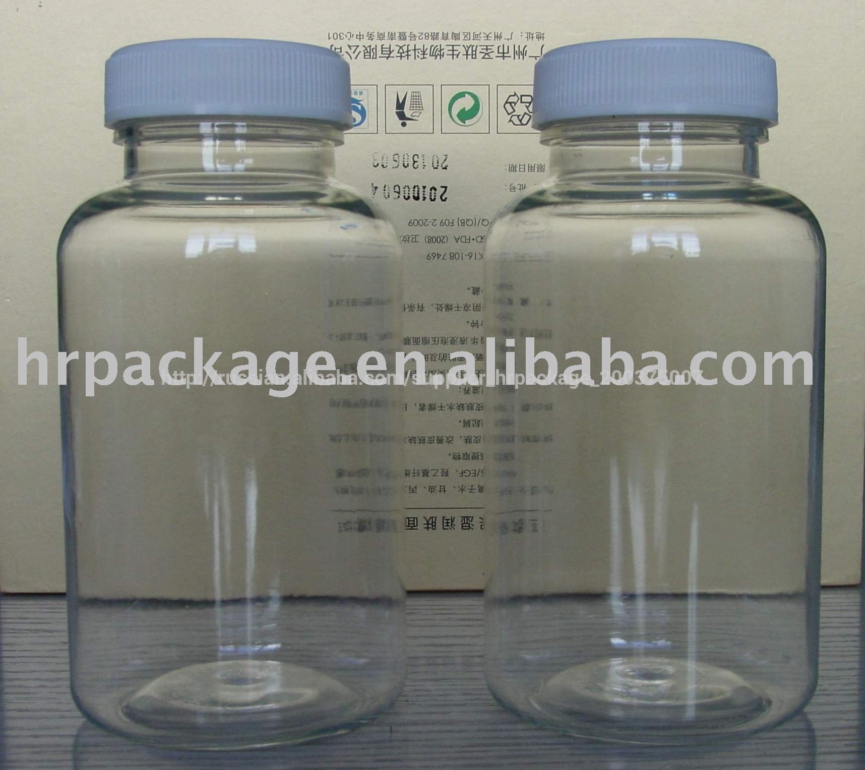 200ml ясно пластиковых аптеки бутылки