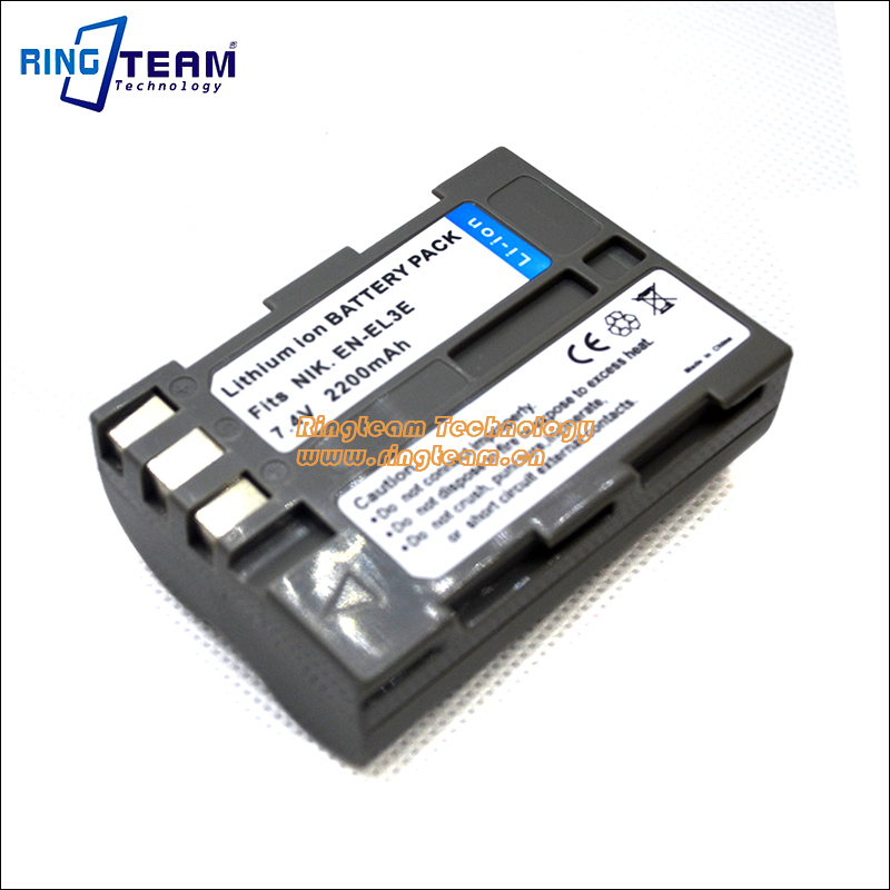 ENEL3E EN-EL3E батарея для Nikon D300 D300S D200 D100 D700 D90 D80 D70 D70s D50 D-100 D-300 D-70 D-90 цифровых однообъективных зеркальных камер и однообъективных зеркальных камер
