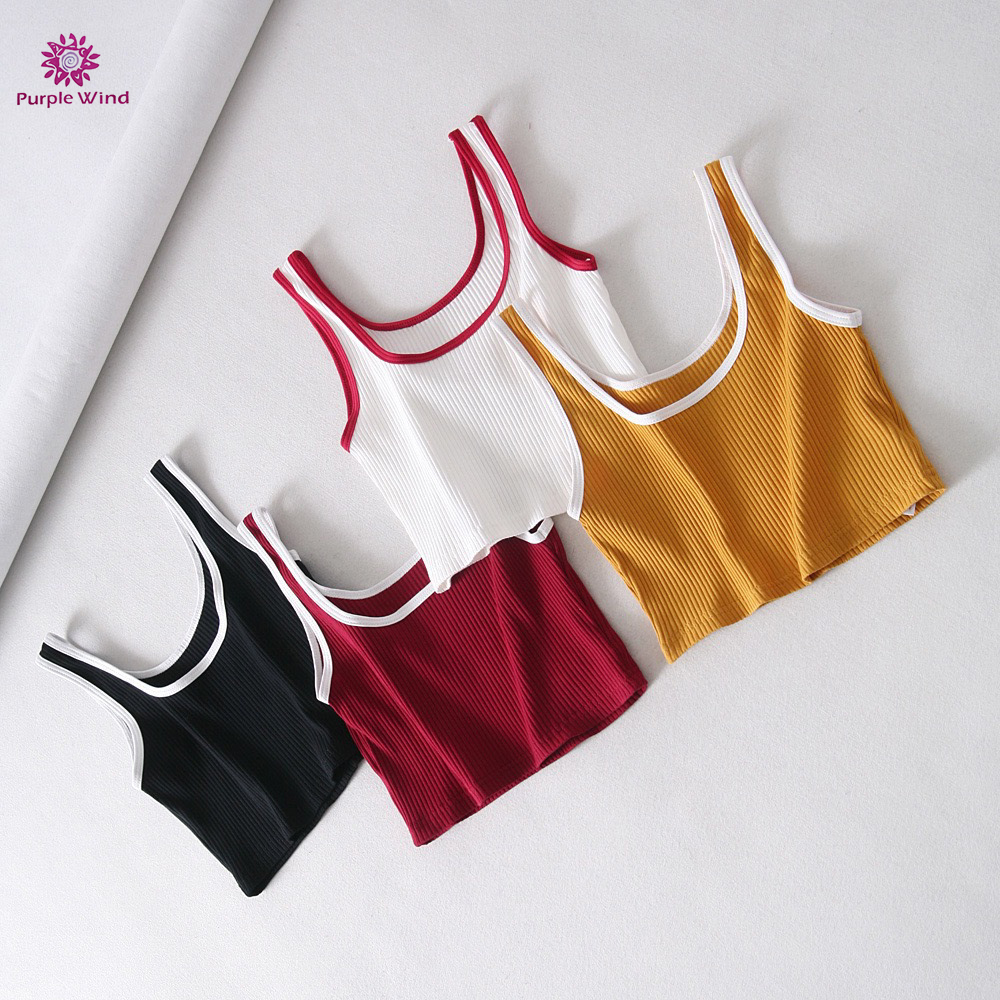 Hot sale summer sexy crop tanks top hip hop style thread short women