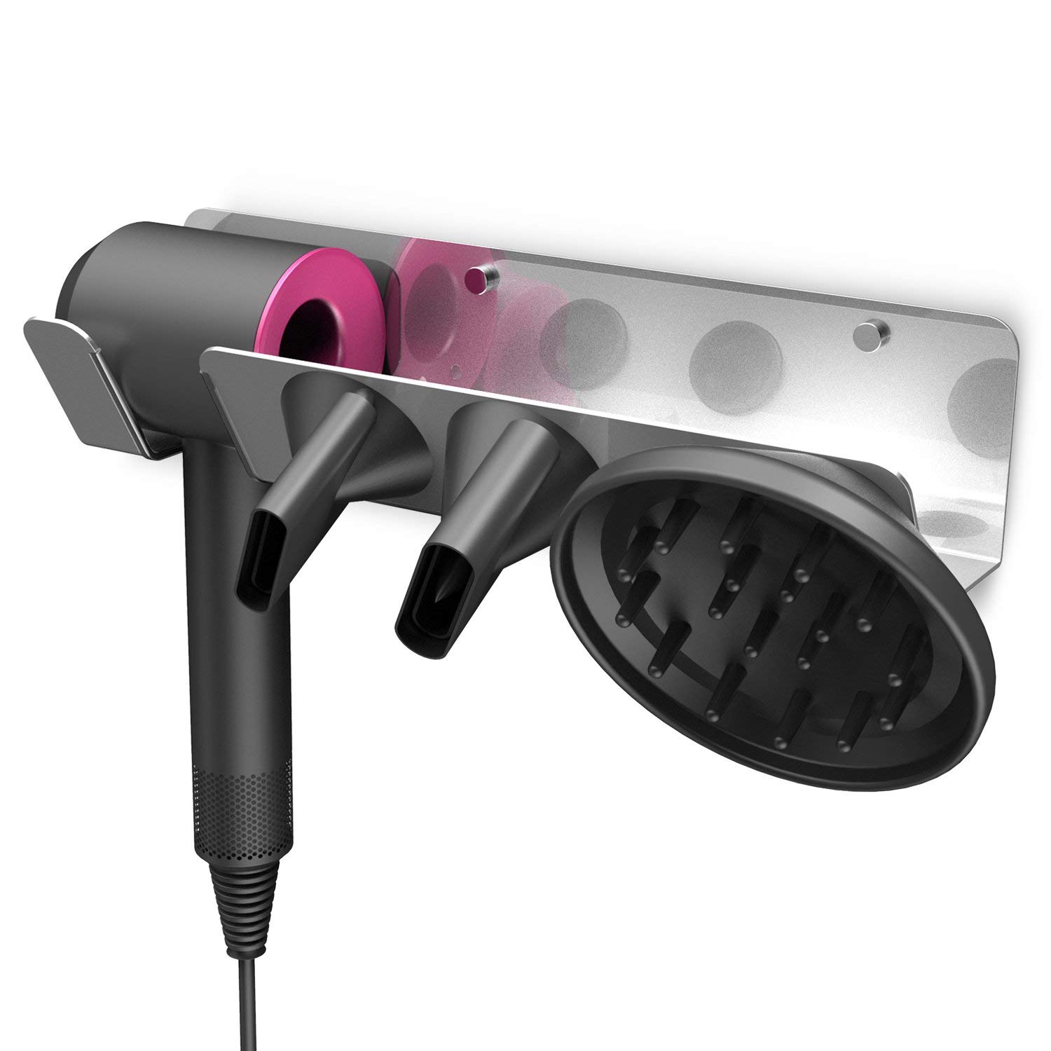 Настенный держатель для dyson фен стенд держатель для dyson фен подставка из алюминиевого сплава для велосипеда док-станция для Dyson фен для волос