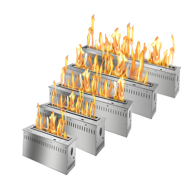 Inno fire 60 дюймов умный камин из нержавеющей стали с дистанционным управлением, био этанол, внутренняя стена