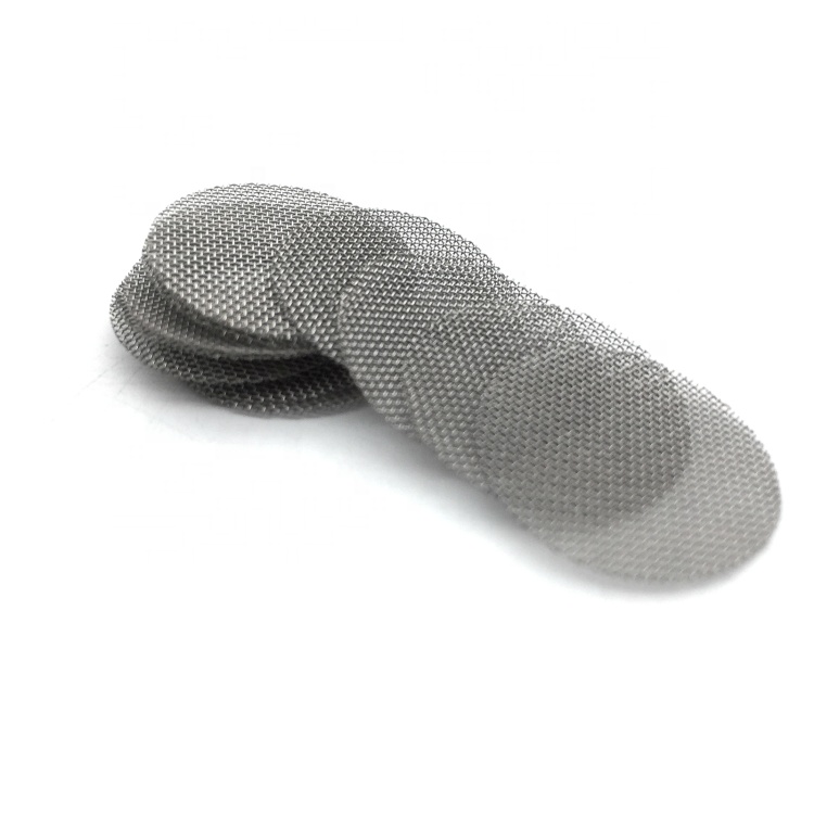 Hot sale smoking pipe screen of stainless steel material samples are free and available