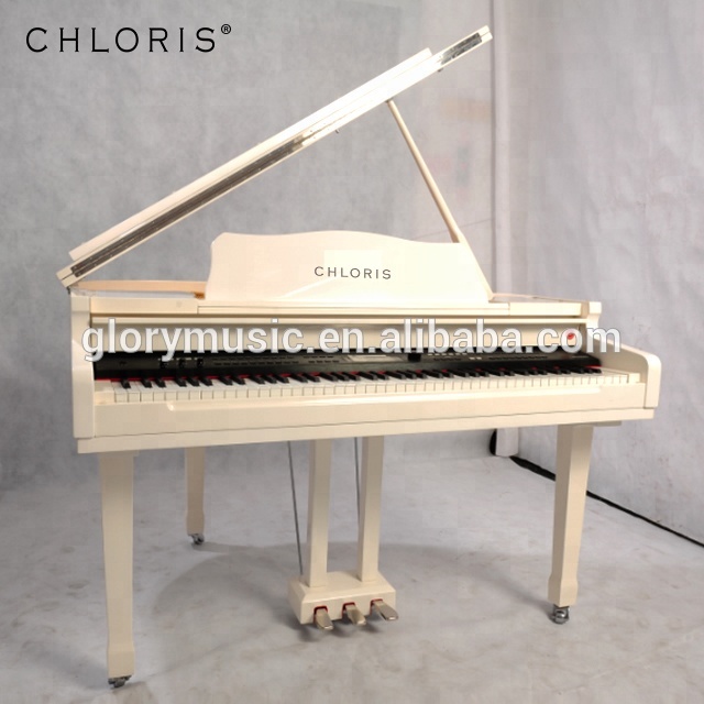 Клавиатура CHLORIS, музыкальные инструменты, 88 клавиш, Белый детский рояль, Цифровое фортепиано, концерт CDG-1200