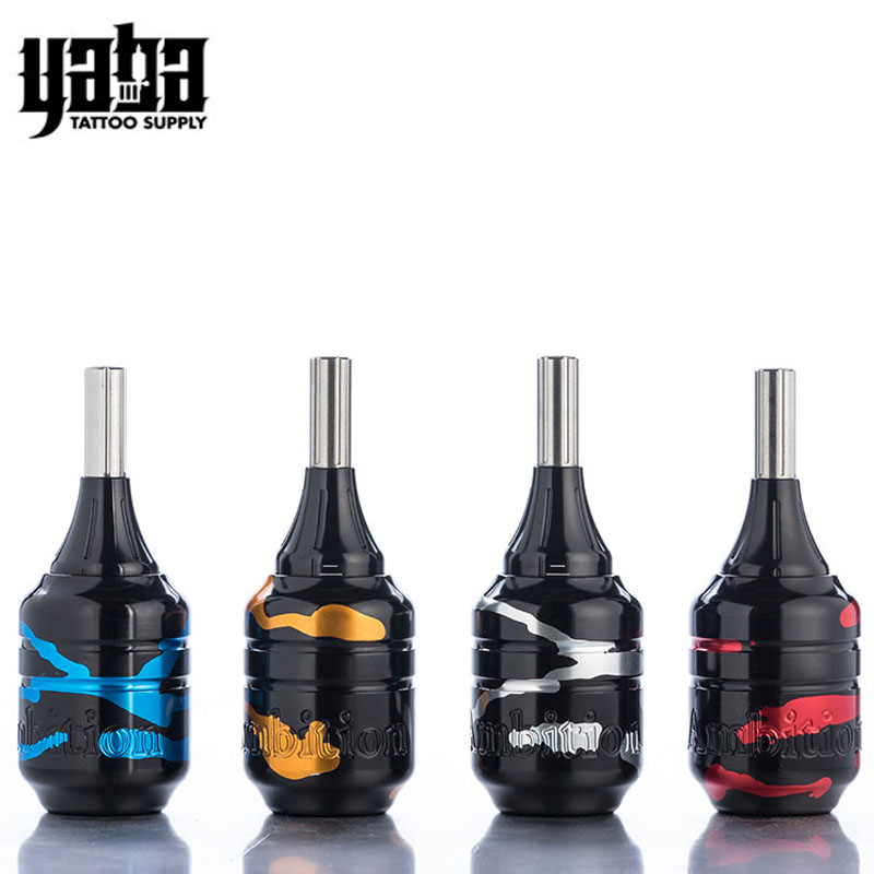 Steel ball camouflage Adjustable Aluminum Tattoo Machine Cartridge Grip
