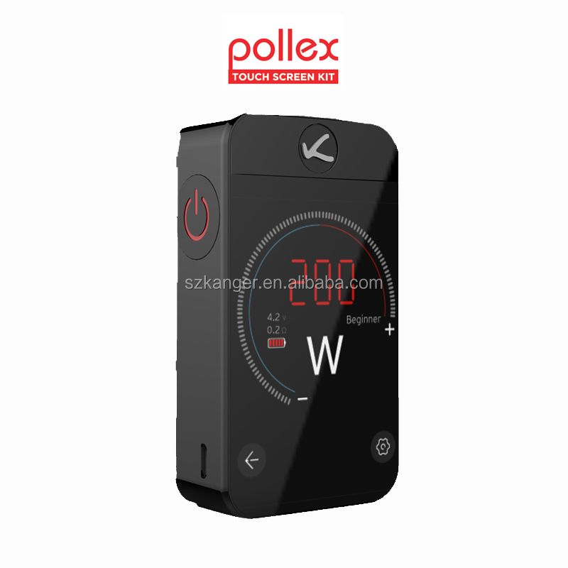 2,4 дюймовый сенсорный экран, мод POLLEX Kanger Pollex, 3500 мАч