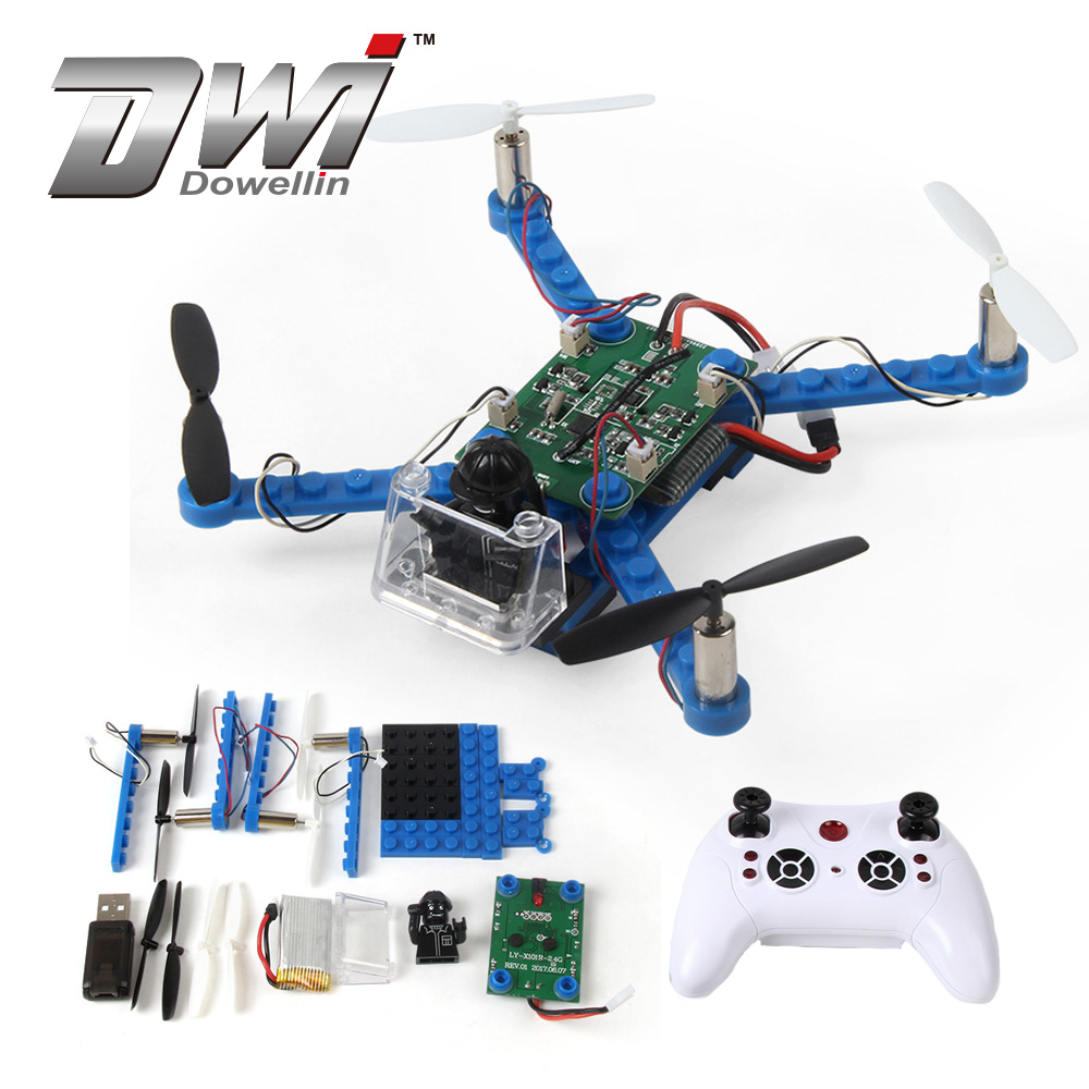 DWI Dowellin 2,4G Электронные Наборы летающие DIY рамка Дрон d для детей