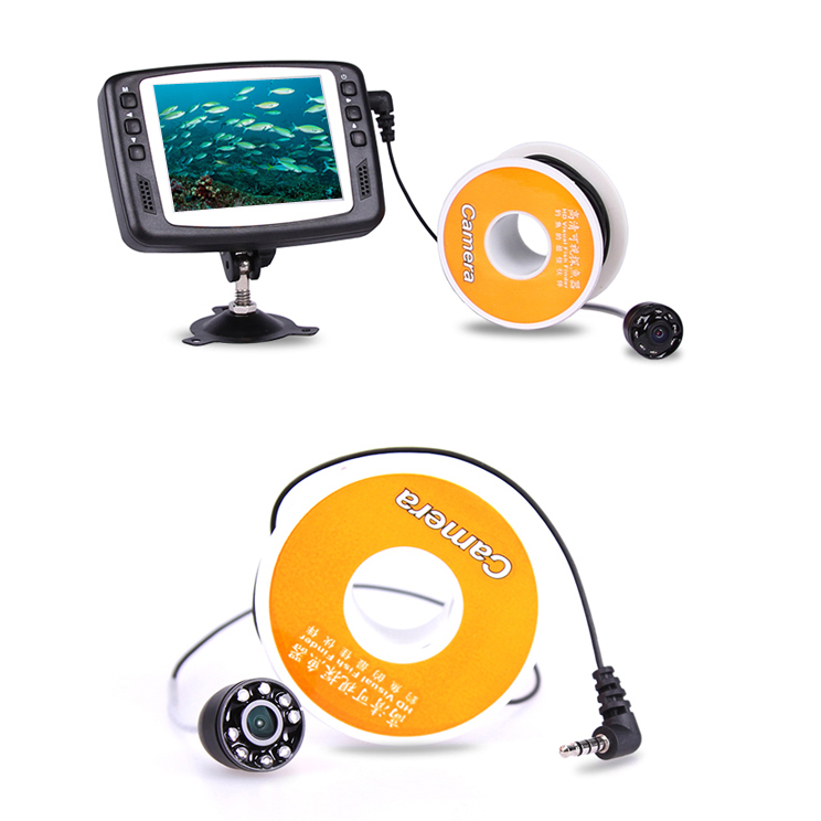 3,5 дюймов рыболокаторы ИК инфракрасный визуальный ремень fishfinder 15 м водонепроницаемый подводный видео рыбы камера