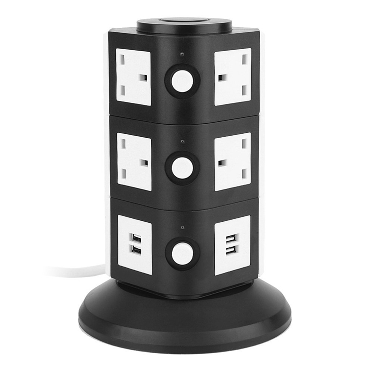 Великобритания разъем Удлинитель сетевой фильтр power strip с usb