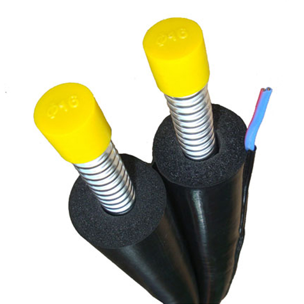 Super insulation metal flexible hose for solar water heater installing