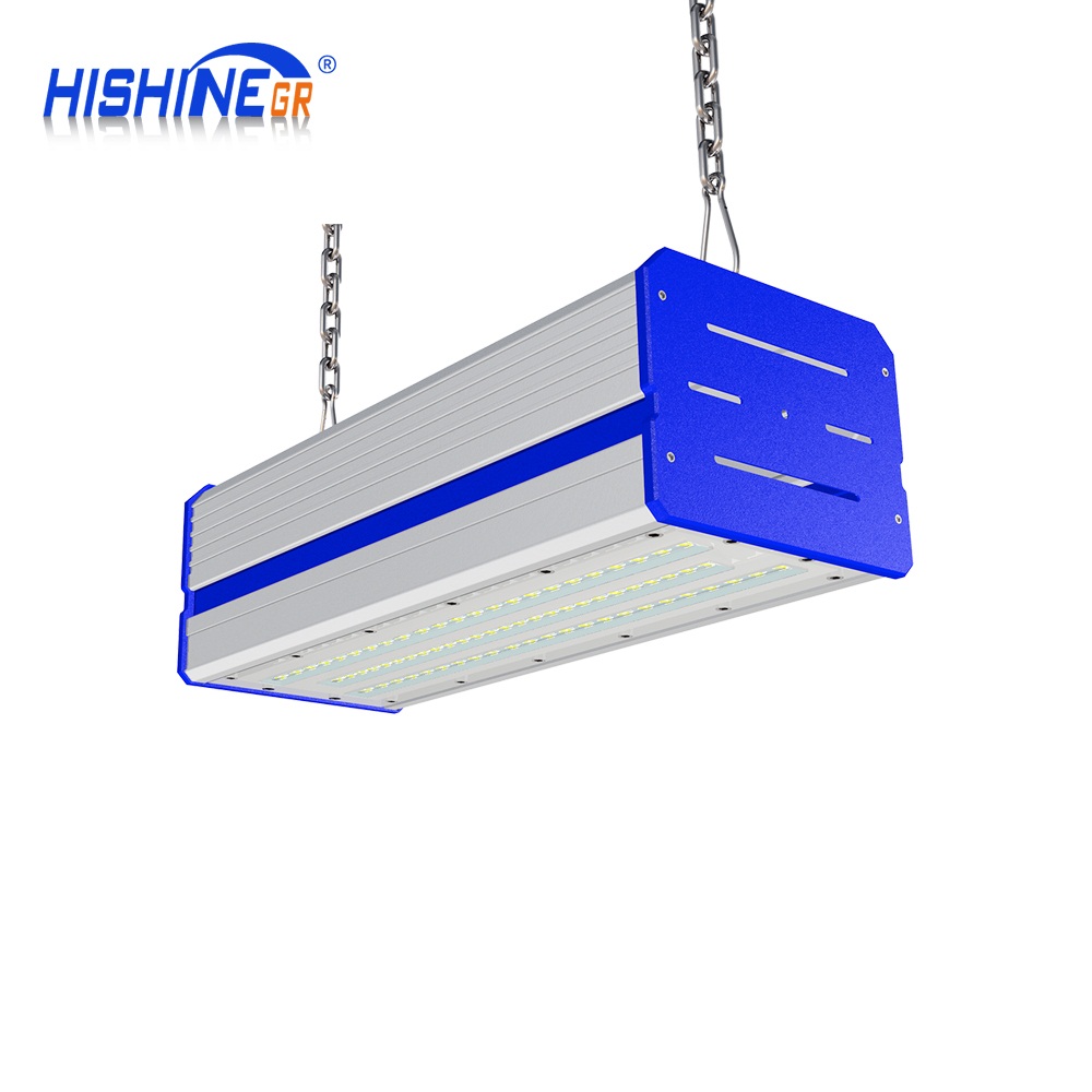 Hishine конкурентоспособная цена 50 Вт подвесной промышленный светодиодный линейный светильник для высоких промышленных помещений