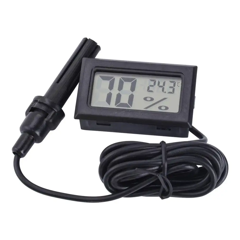 Digital Thermometer Humidity Hygrometer Temp Gauge Temperature Meter