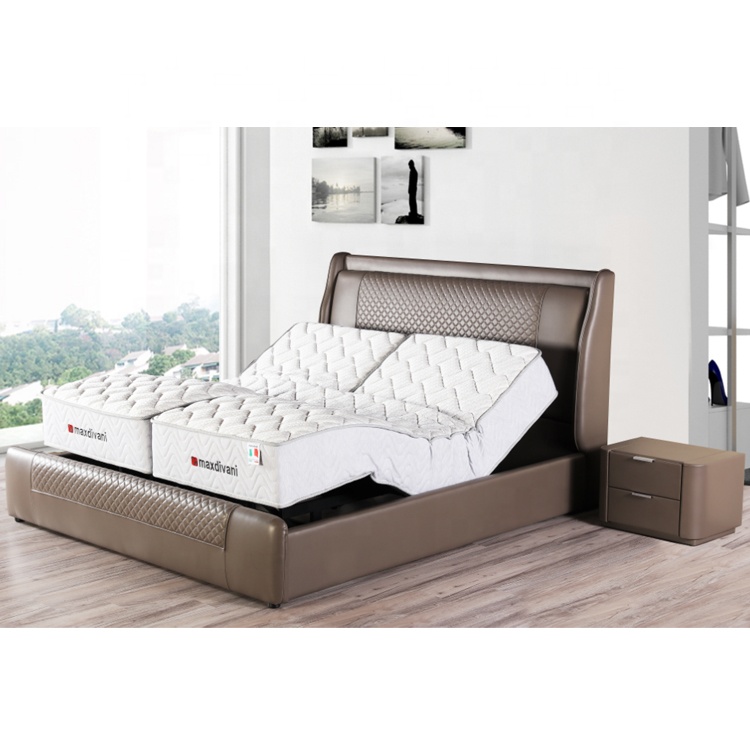 Home Furniture Elderly Size Adjustable Electric Bed