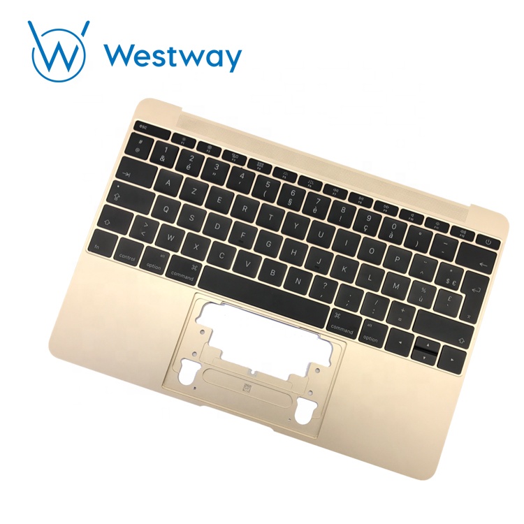 Оригинальный 2015 для Macbook Retina 12 "A1534 Topcase с США клавиатура верхний корпус упор рук США Макет розовое золото серый цвет