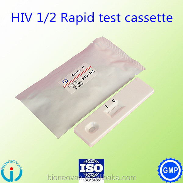 HIV1/2 быстрый тест-полоски/кассеты в пробирке диагностических ВИЧ test