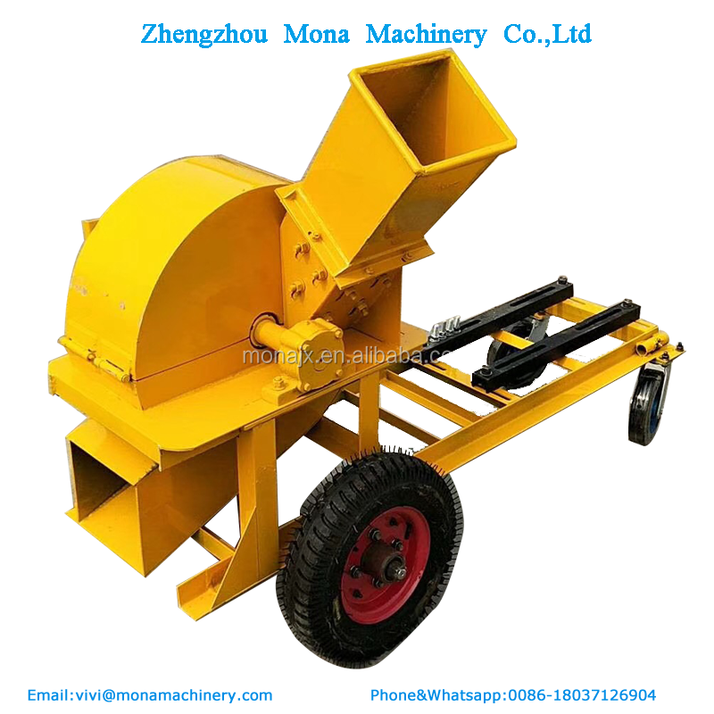 High performance animal wood bedding shaving machine wood sawdust chips mill