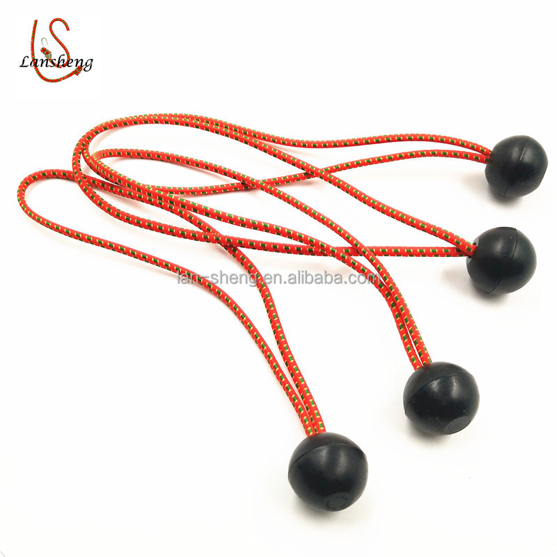 High Quality 6 Inch 8 Inch Strong Elasticity Colorful Balls Rubber Cord