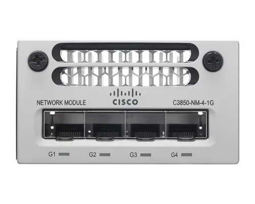 Original Cisc Switch 3850 Series 4 X 1GE Network Module C3850-NM-4-1G