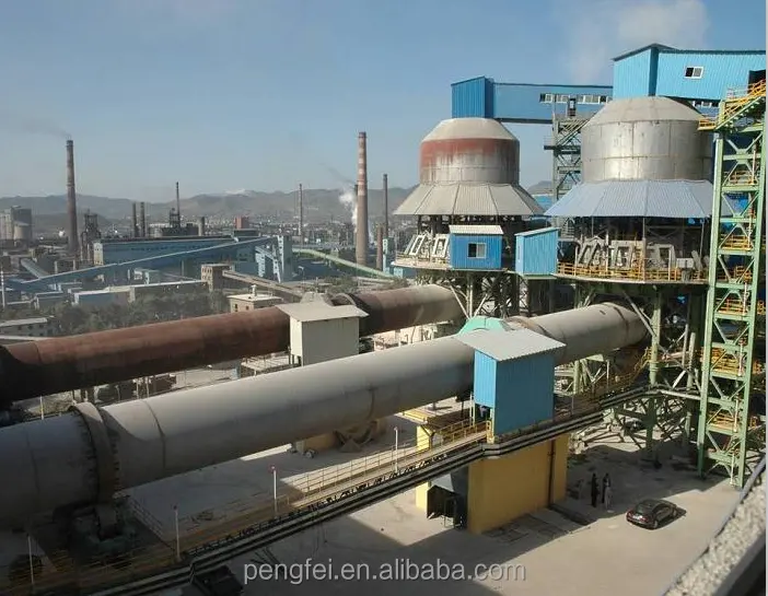 300t/d rotary kiln active lime production line