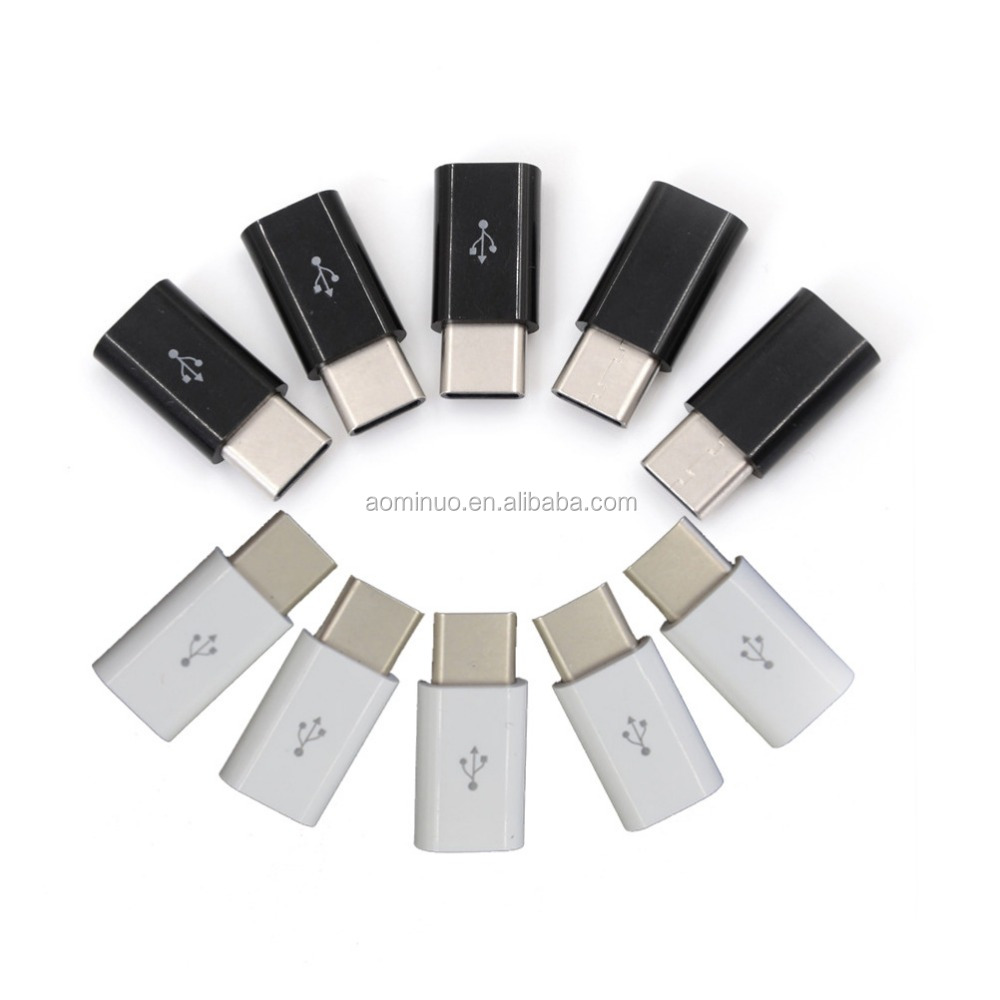 Бесплатная доставка OTG USB Type C адаптер 3,1 Type C адаптер для зарядного устройства Micro USB
