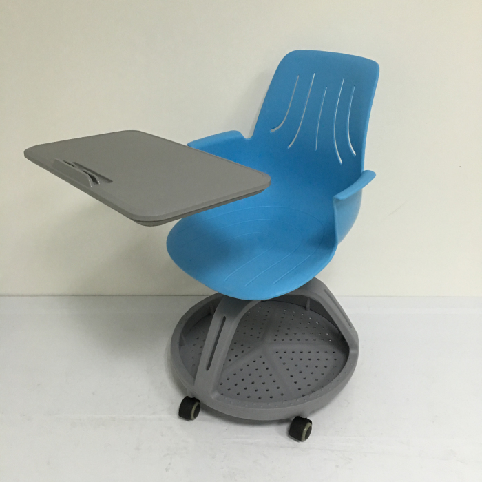 Новое дизайнерское кресло-узел steelcase вращающийся стул для колледжа с блокнотом для письма
