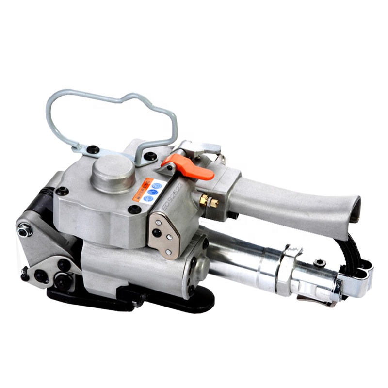 Portable Pneumatic Automatic Strapping Machine 19 mm 25 mm PET/PP Strapping Tool Packing Machine