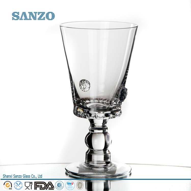 rw09030 sanzo ручной посуда производителя ясно цвета с коротким толстое стекло вина стволовые