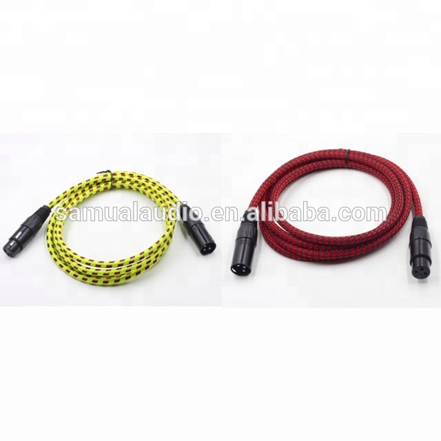3-контактный разъем XLR аудио микрофонный кабель
