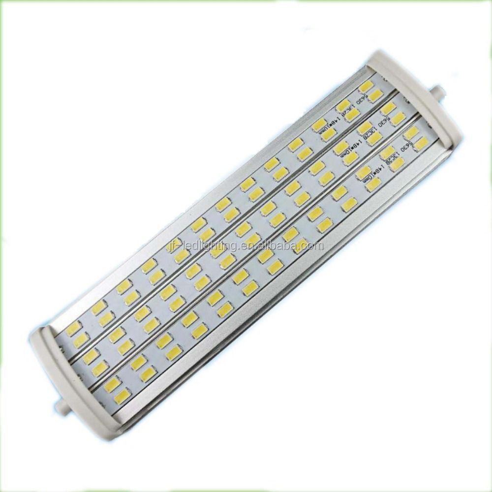 Новый тип 144 шт. 5050 SMD диммируемая Светодиодная лампа r7s 25 Вт 255 мм