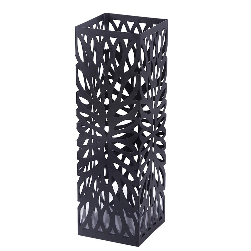 Black Metal Umbrella Stand Holder For Home or Office