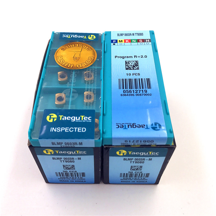 BLMP0603R-M TT9080 Taegutec BLMP вставки