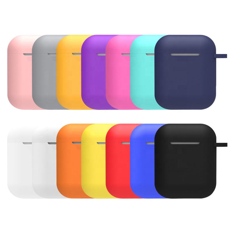 Противоударный кожи для Apple защитный BT беспроводные наушники чехол для переноски силиконовый чехол для наушников