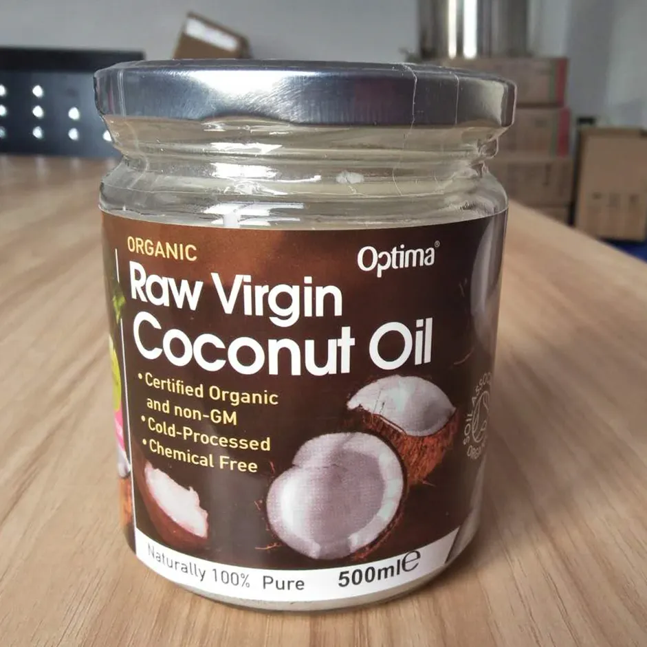 Cosmetic grade bulk refined Organic Coconut Oil 500ml