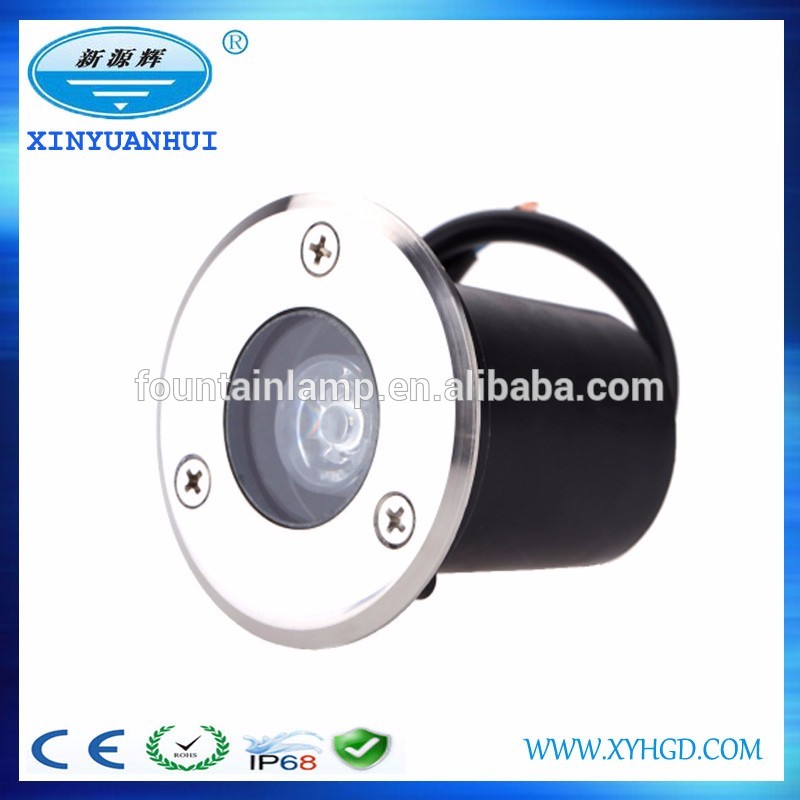 Высокое качество DC12V 3 Вт 9 Вт 12 Вт СИД Подземный освещения DC12 Напряжение IP68 водонепроницаемый CE & ROHS с 2 года гарантии